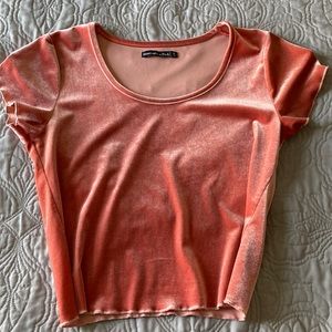 Velvet shirt from Abercrombie & Fitch